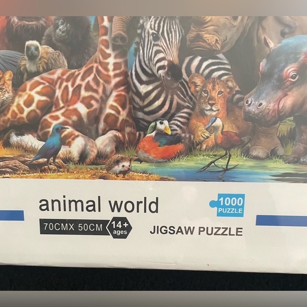 NEW Animals Jigsaw Puzzle for Adults & Kids 1000 pieces - Picture 2 of 4